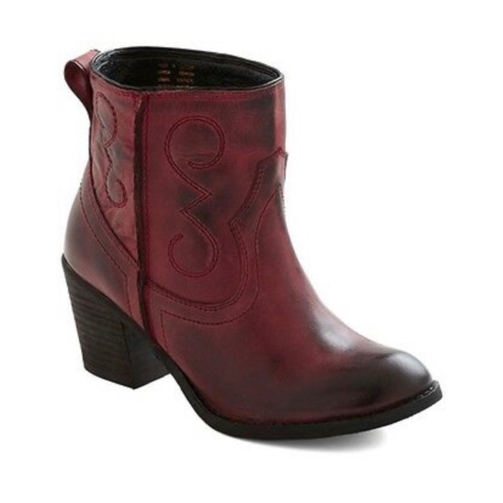 SEYCHELLES EVERYWHERE I GO LEATHER WESTERN BOOTIES